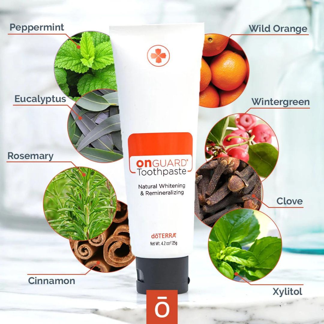 On Guard Natural Whitening Toothpaste by doTERRA